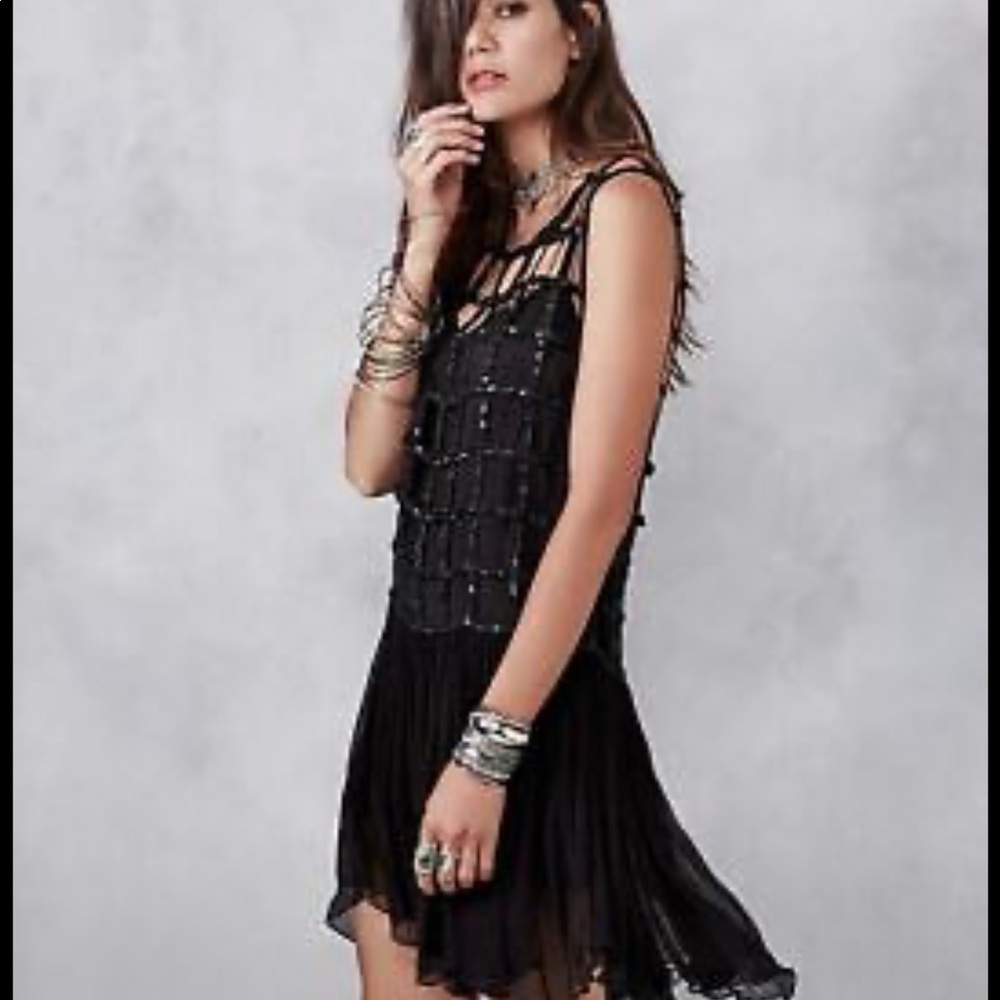Free People cage dress
